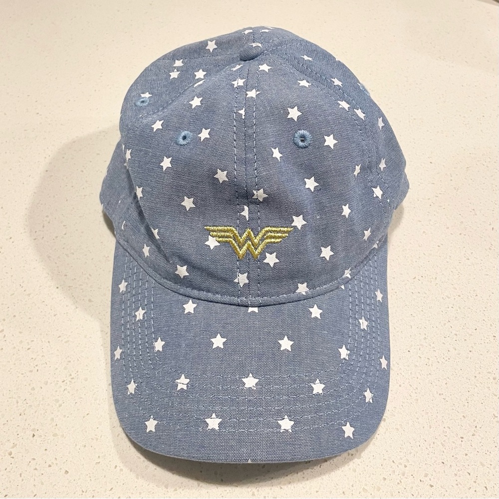 Women’s Wonder Woman Star Chambray Baseball Cap